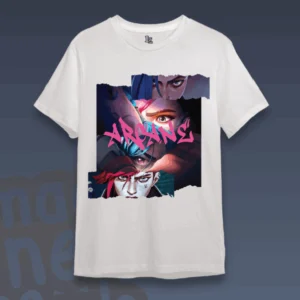 Camiseta Arcane Jinx y Vi