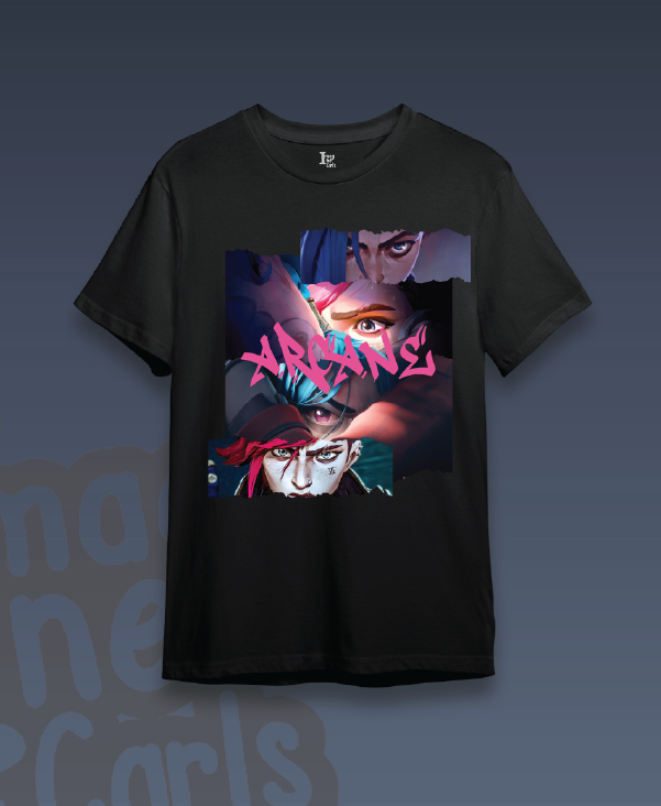 Camiseta Arcane Jinx y Vi - Image 2