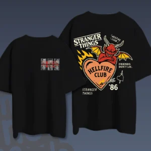 Camisetas Oversize de Stranger things