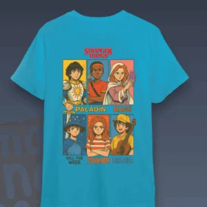 Camiseta Stranger things anime