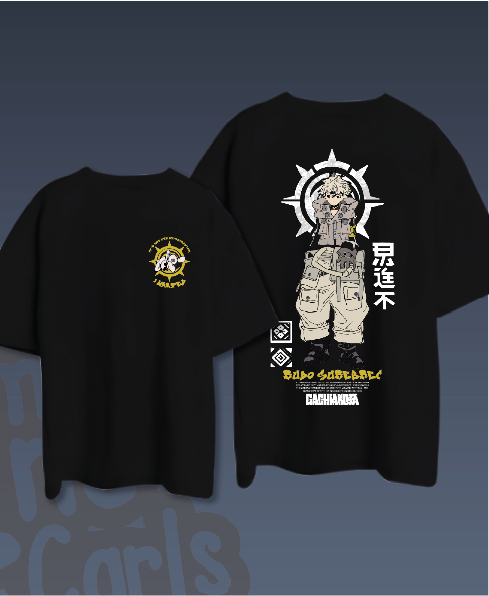 Camisetas Oversize de Gachiakuta.