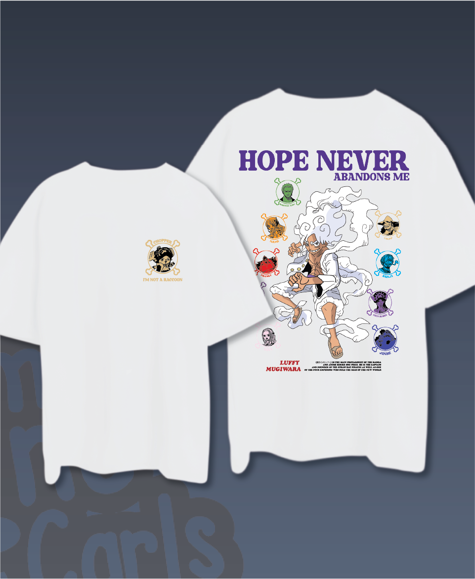 Camisetas Oversize de One Piece