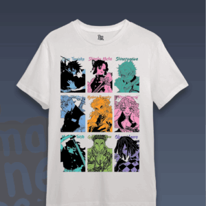 Camiseta de los Pilares de Kimetsu no Yaiba