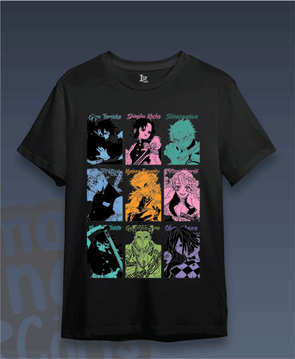 Camiseta de los Pilares de Kimetsu no Yaiba - Image 3