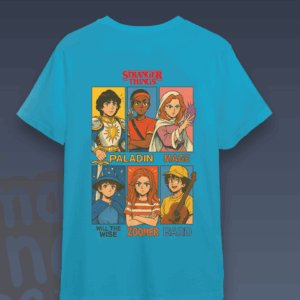 Camiseta Stranger things anime