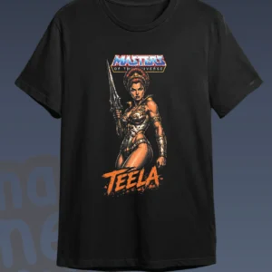 Camiseta Master of the universe Teela negra