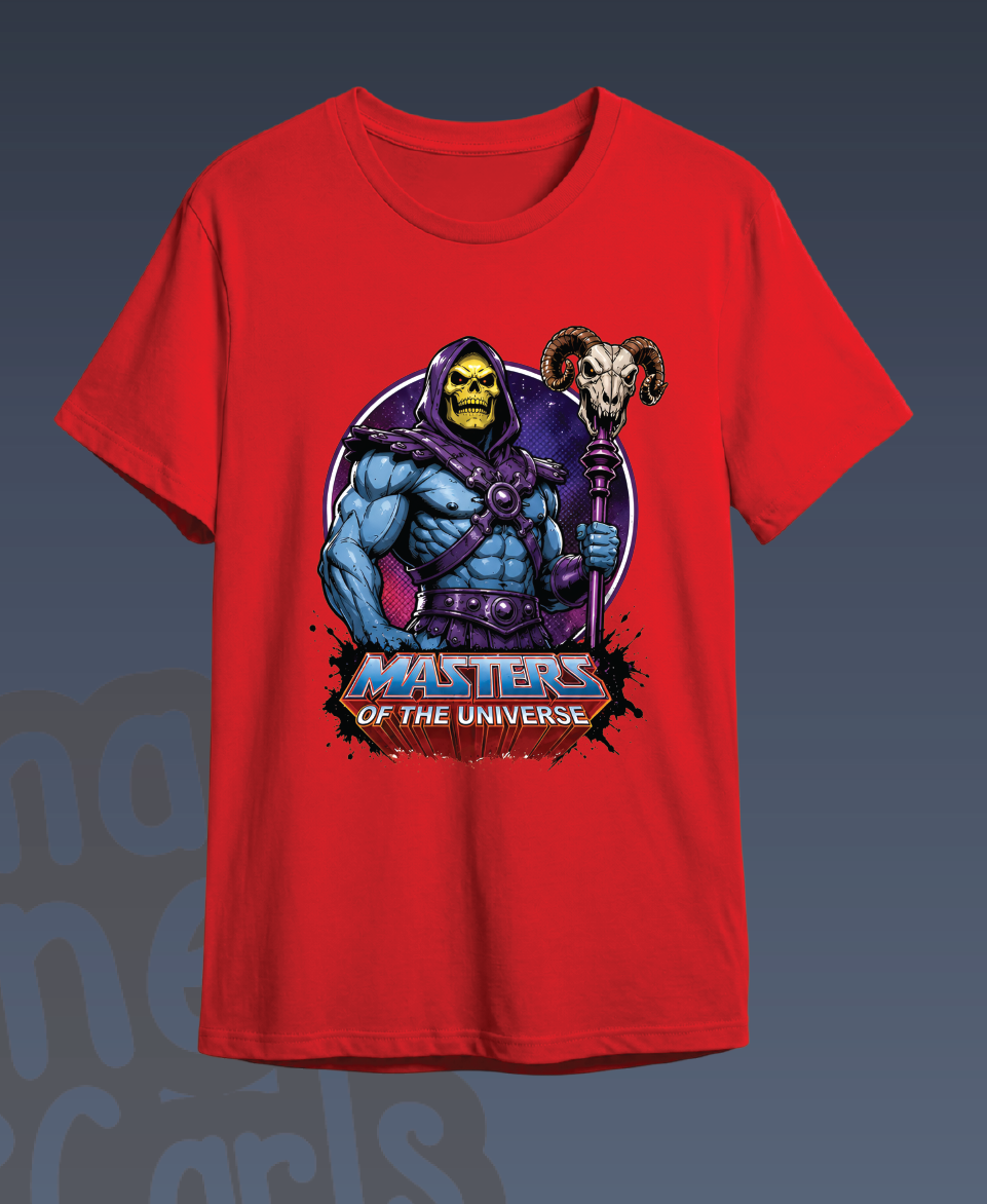 Camiseta Master of the universe Skeeletor