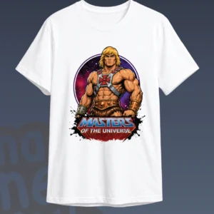 Camiseta Master of the universe He-Man