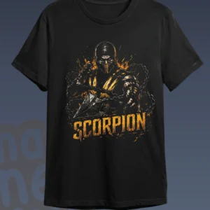 Camiseta Mortal Kombat Scorpion