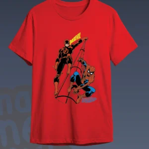 Camiseta Spider-Man y Daredevil