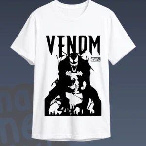 Camiseta Spider-Man Venom blanca