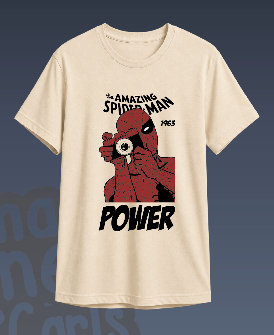 Camiseta Spider-Man power