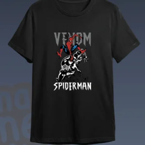 Camiseta Spider-Man Venom negra