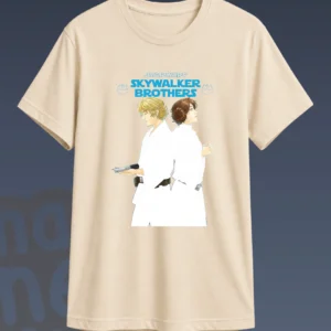 Camiseta Star Wars Luke y Leia