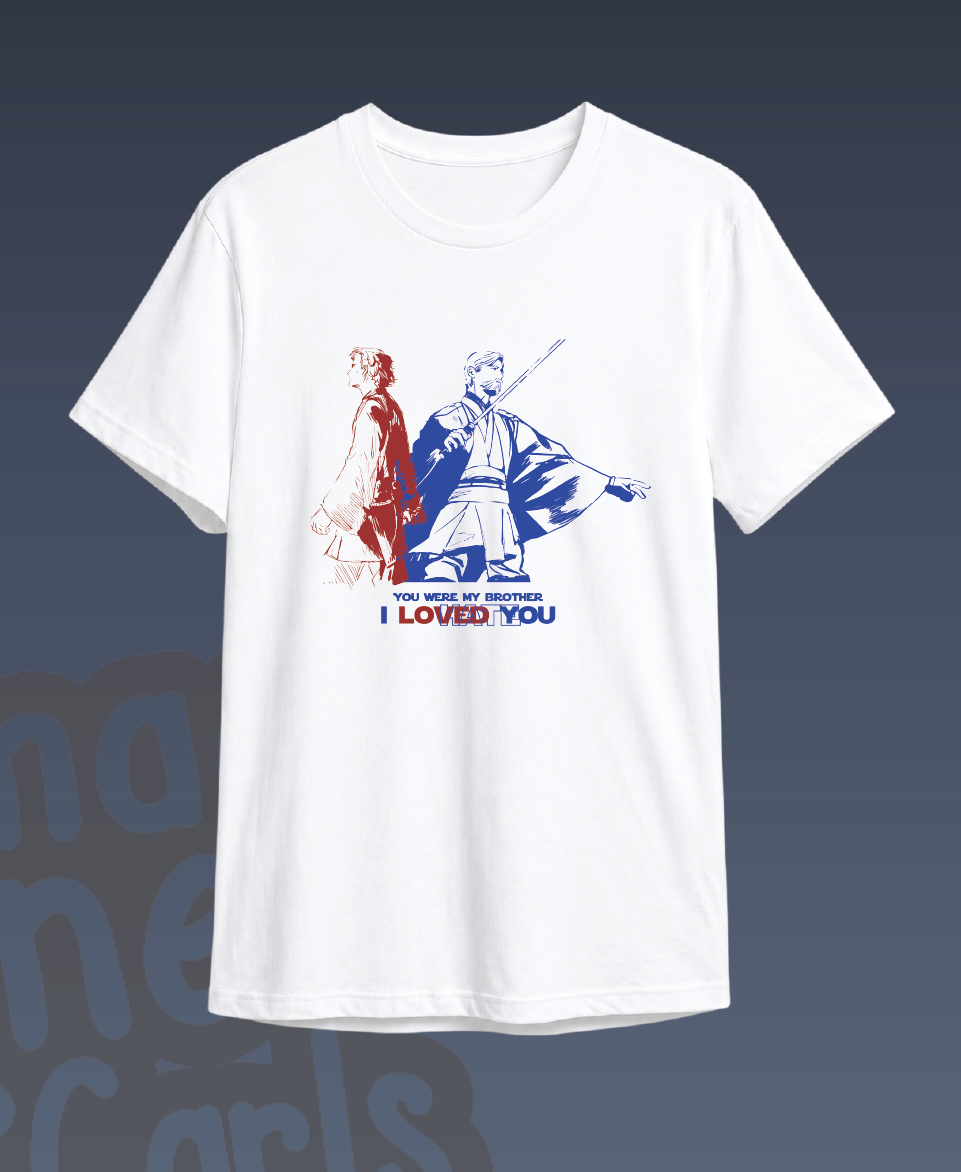 Camiseta Star Wars Anakin y Obi