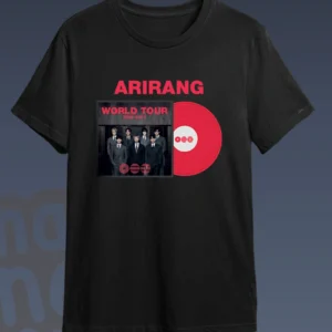 Camiseta Arirang BTS Vinyl Record