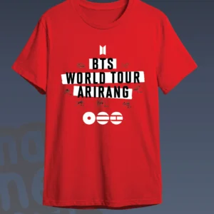 Camiseta Arirang BTS World Tour Firmas