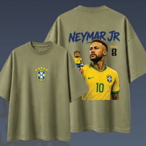 Camiseta Oversize Neymar Brasil