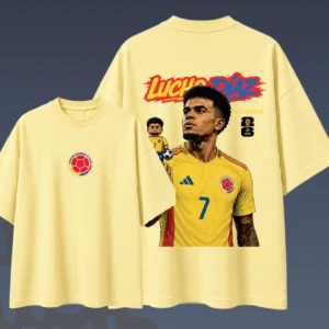 Camiseta Oversize Luis Diaz Colombia