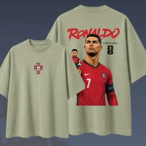 Camiseta Oversize CR7 Portugal