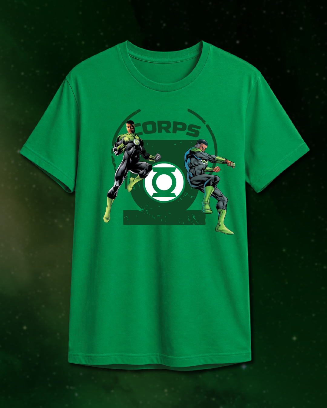Camiseta Green Lantern John Stewart